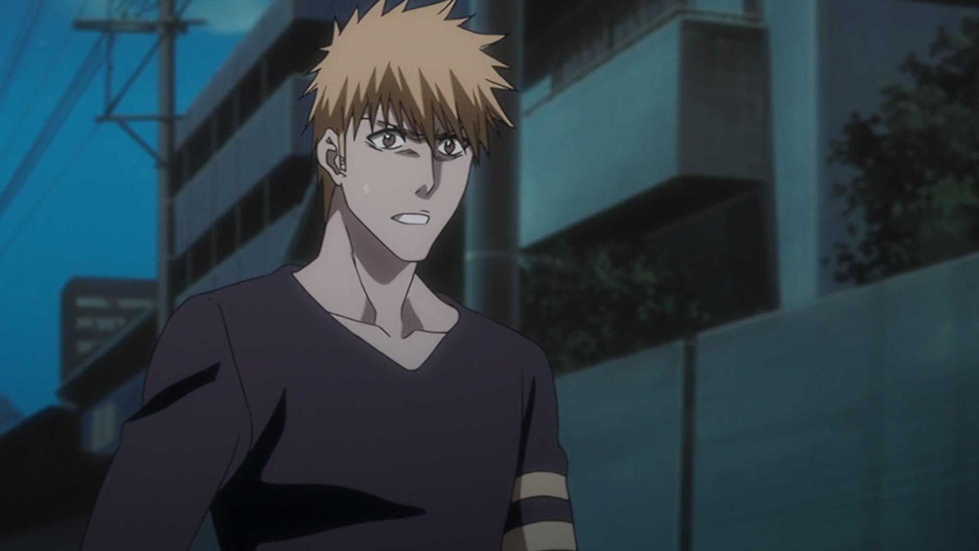 Bleach Ep 358: Clash?! Xcution Attacks Ginjo @ 00:21:33