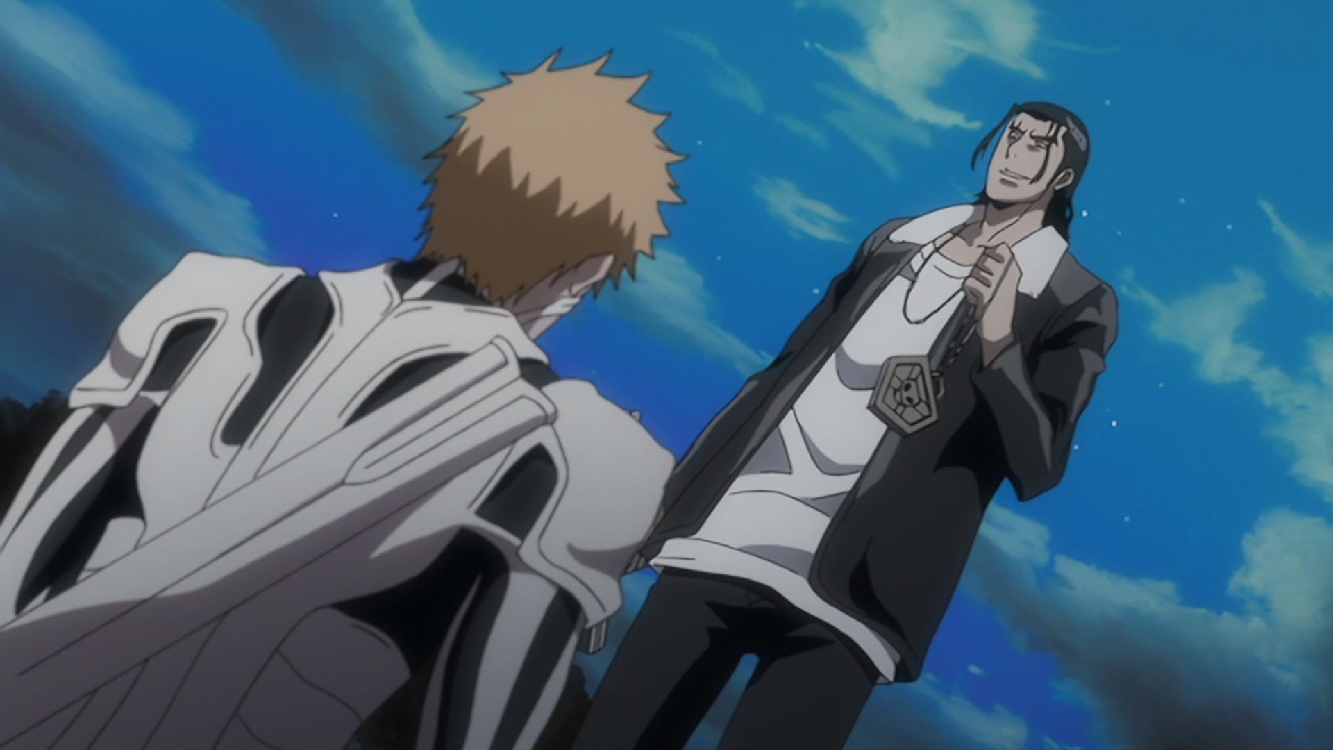 Bleach Ep 360: Ichigo vs. Uryu?! Who is the Traitor! @ 00:21:09