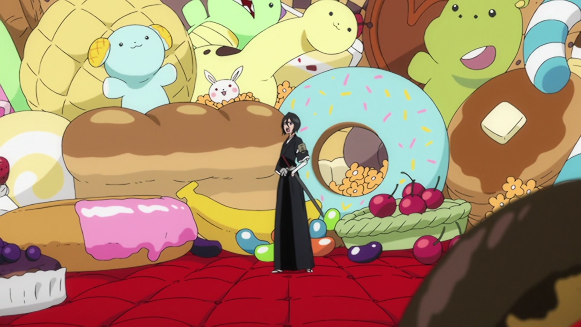 Bleach Ep 363: Fierce Fight! Shinigami vs. Xcution! @ 00:05:08
