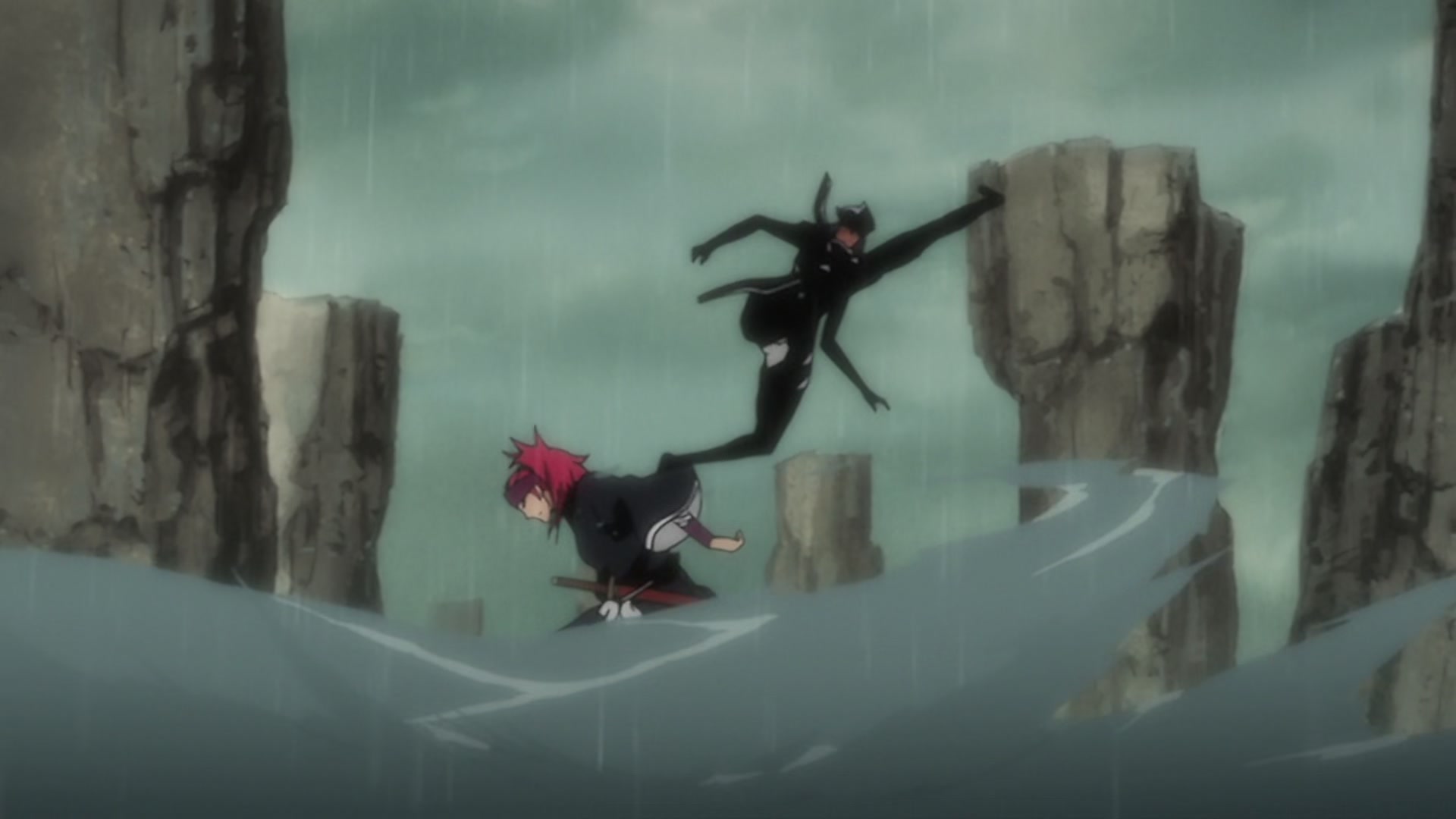 Bleach Ep 363: Fierce Fight! Shinigami vs. Xcution! @ 00:09:54