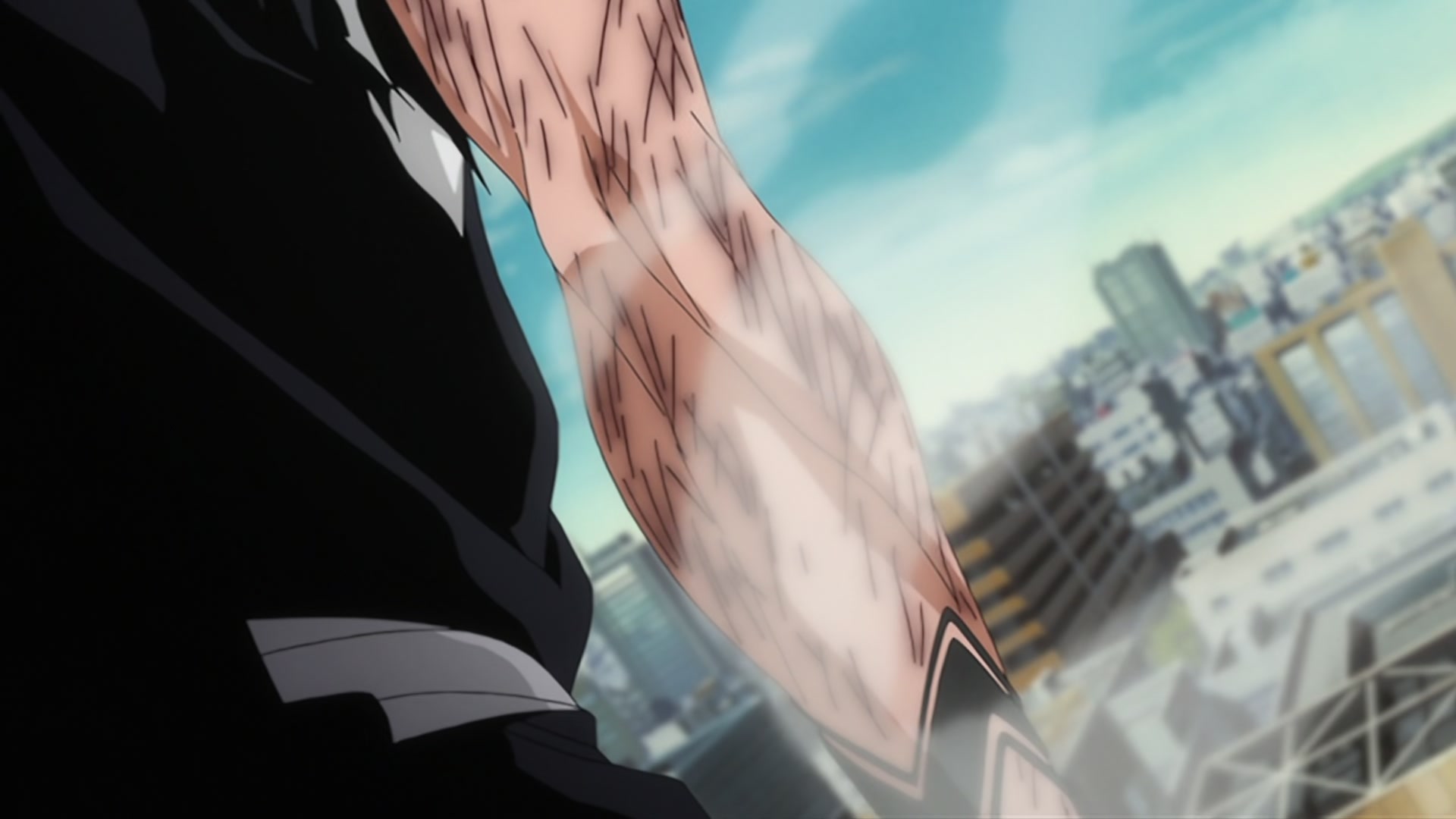 Bleach Ep 365: Ichigo vs. Ginjo! Secret of the Substitute Badge @ 00:04:06