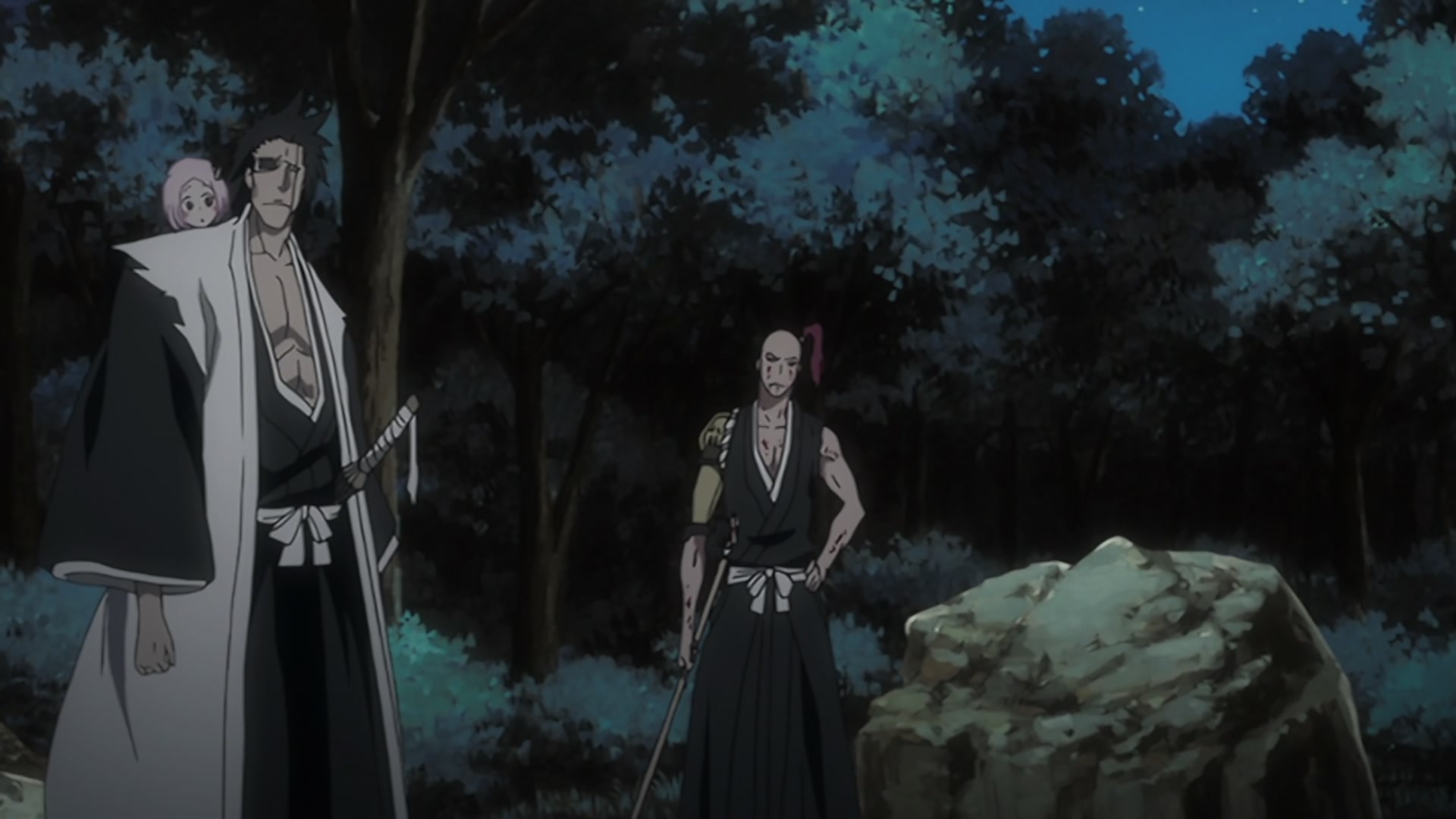 Bleach Ep 365: Ichigo vs. Ginjo! Secret of the Substitute Badge @ 00:05:37