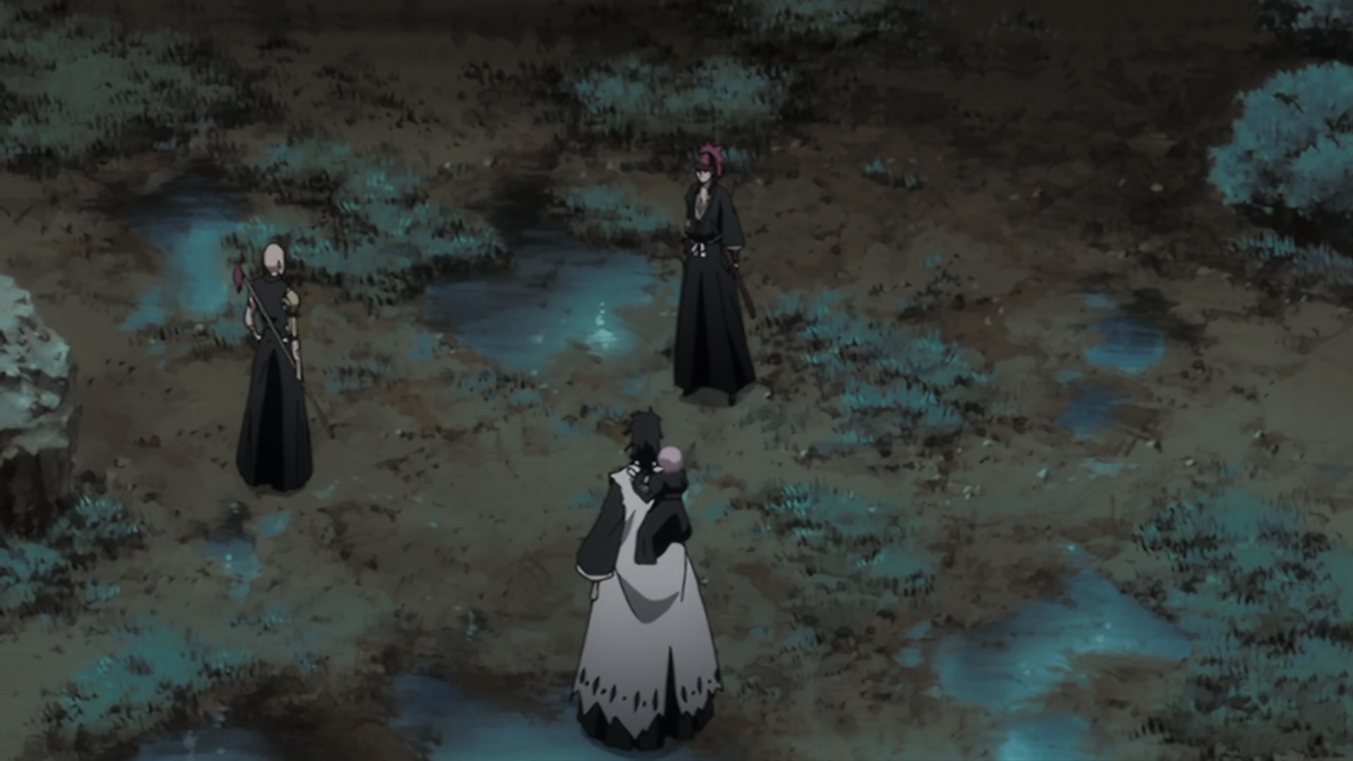 Bleach Ep 365: Ichigo vs. Ginjo! Secret of the Substitute Badge @ 00:05:46