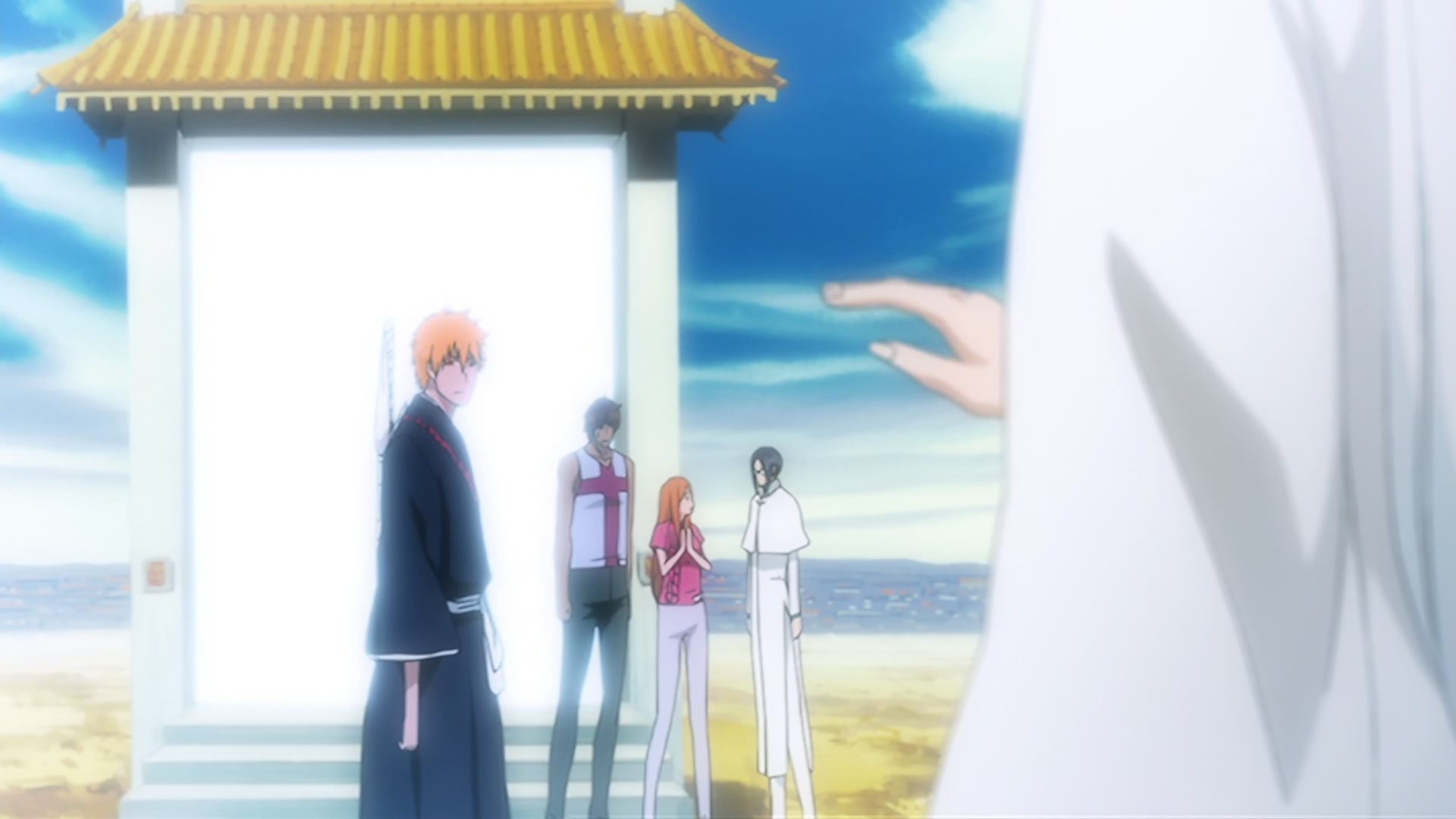 Bleach Ep 365: Ichigo vs. Ginjo! Secret of the Substitute Badge @ 00:19:05