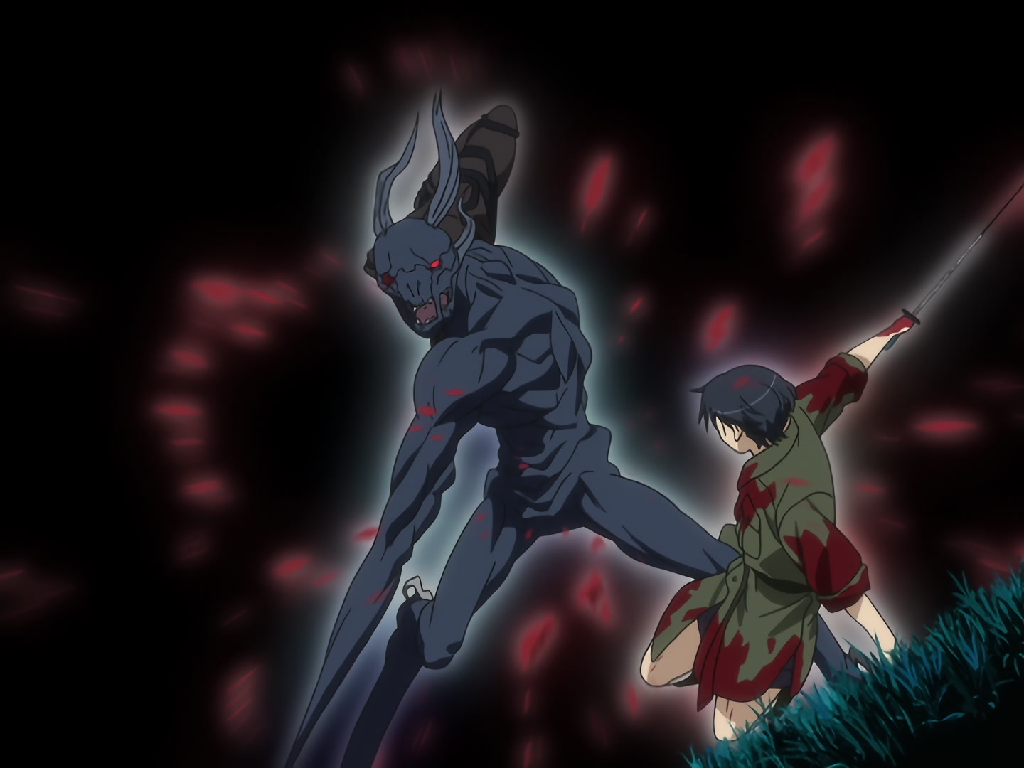 Blood+ Ep 13: Jungle Paradise @ 18:18