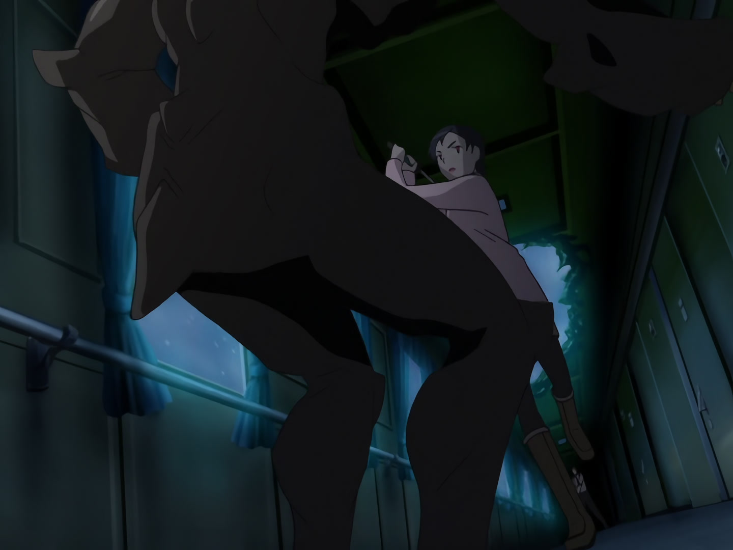 Blood+ Ep 16: Siberian Express @ 17:11
