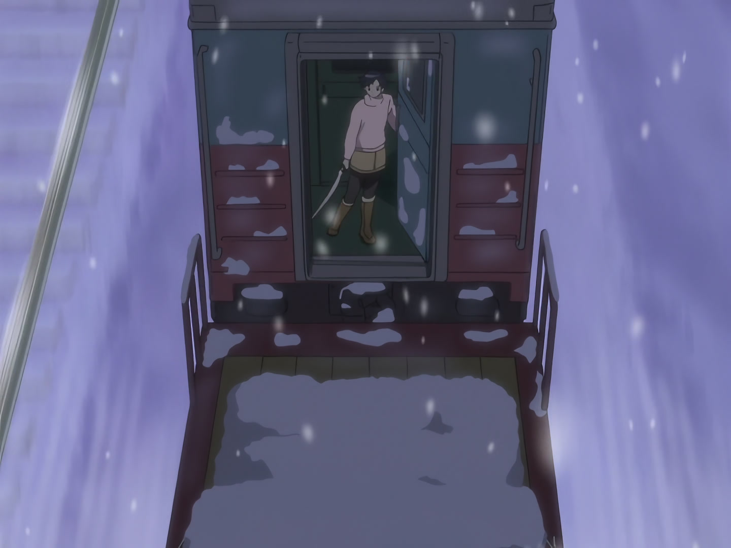 Blood+ Ep 16: Siberian Express @ 19:19