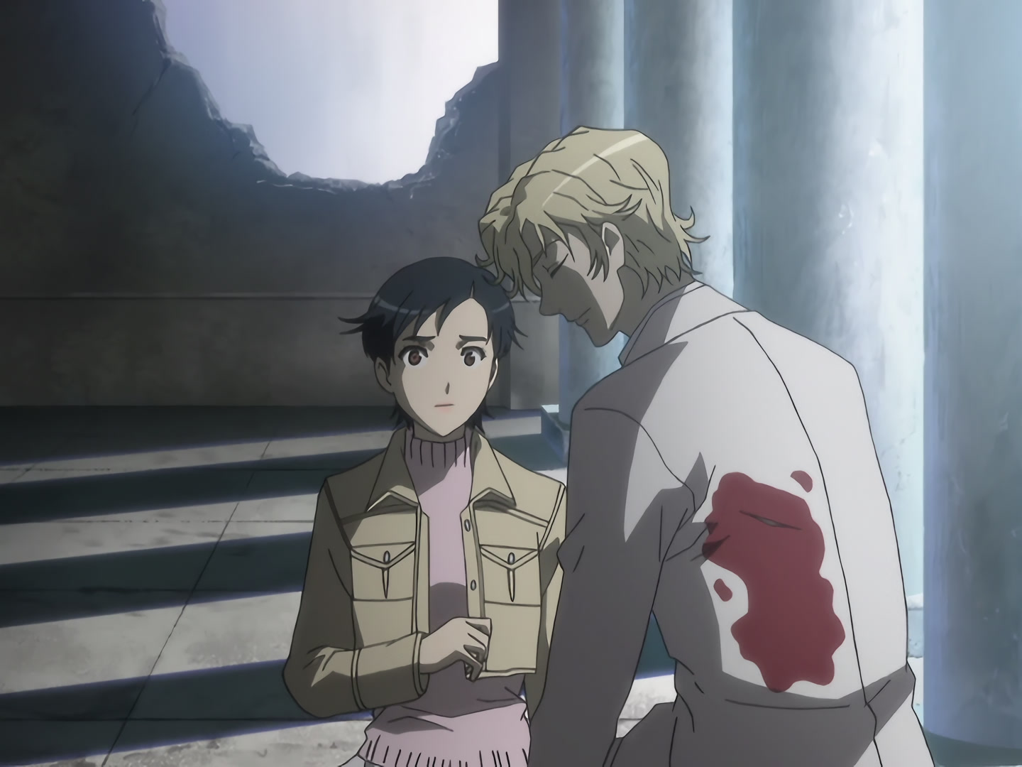 Blood+ Ep 23: Two Chevaliers @ 17:48