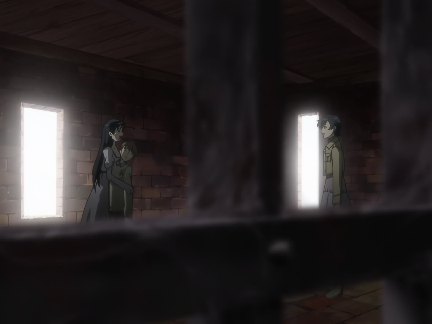Blood+ Ep 24: Airy Singing Voice @ 04:52