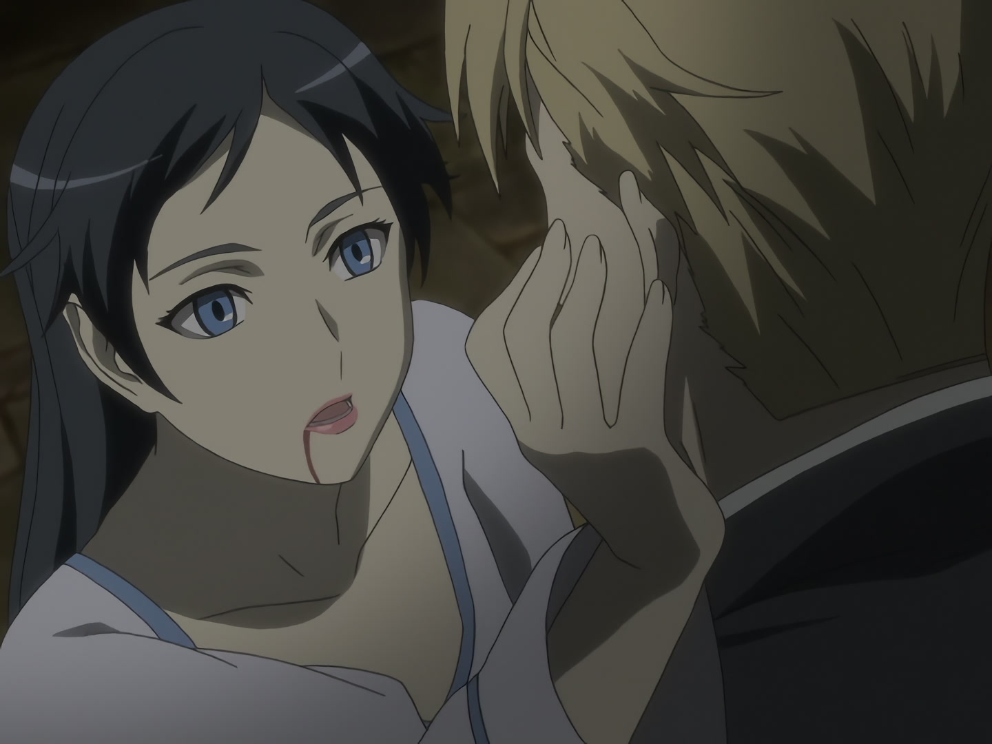 Blood+ Ep 24: Airy Singing Voice @ 08:42