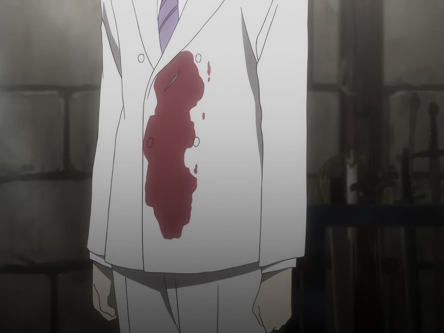 Blood+ Ep 24: Airy Singing Voice @ 13:43