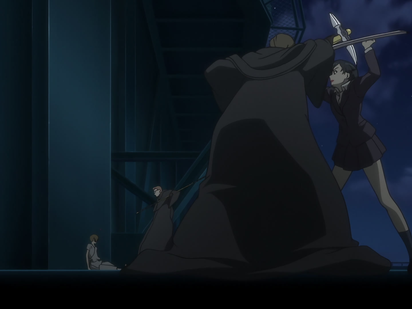 Blood+ Ep 26: Those Who Serve Saya @ 18:02