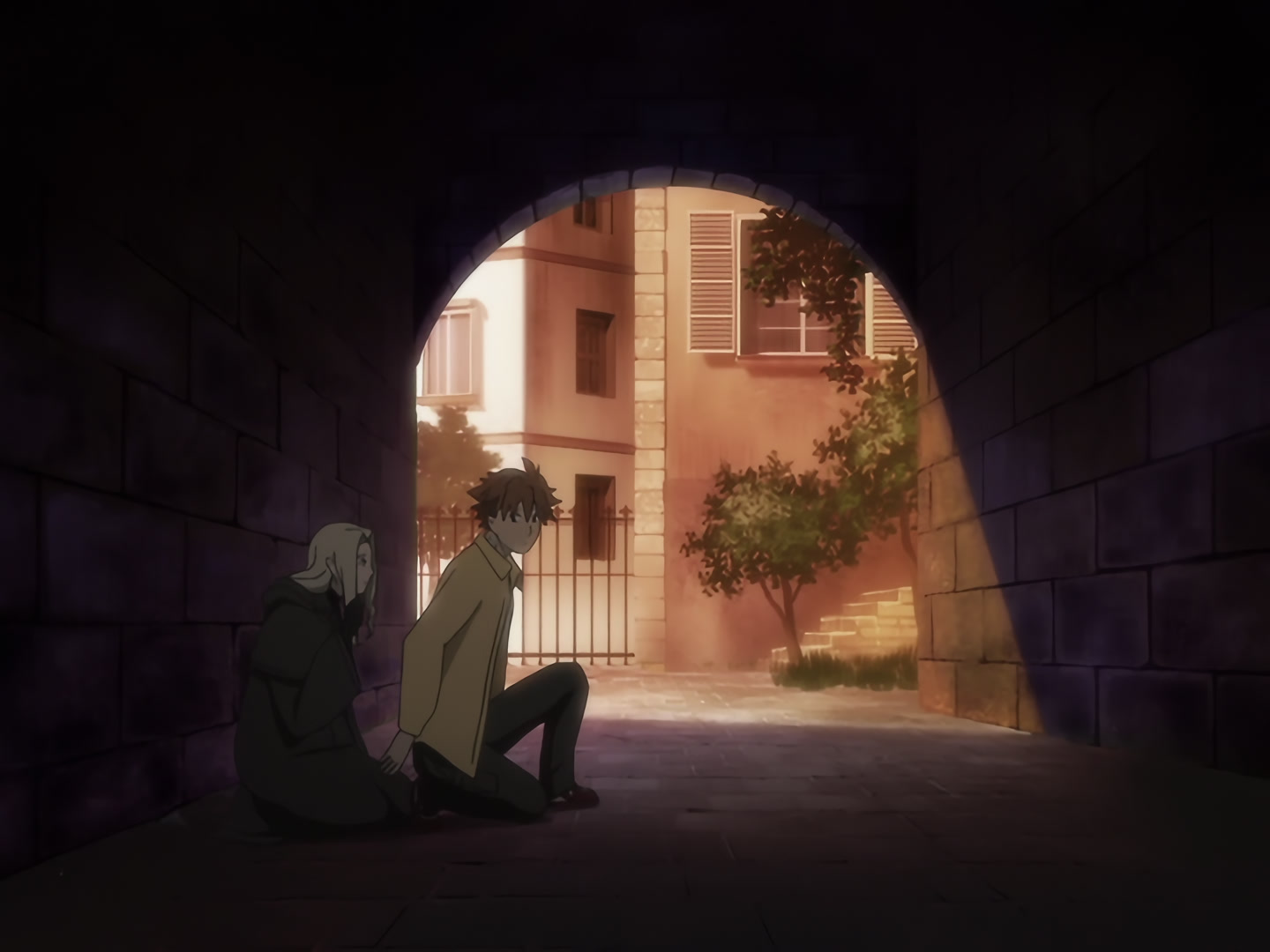 Blood+ Ep 27: Paris, Je T'aime @ 16:59