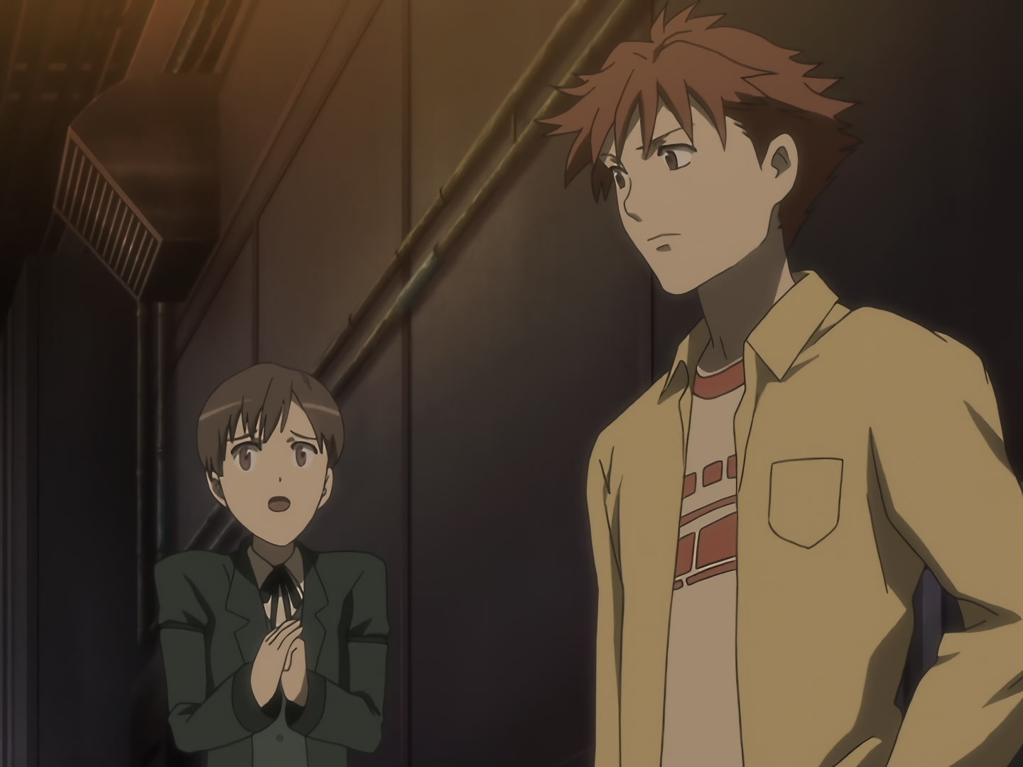 Blood+ Ep 32: A Boy Meets A Girl @ 14:20