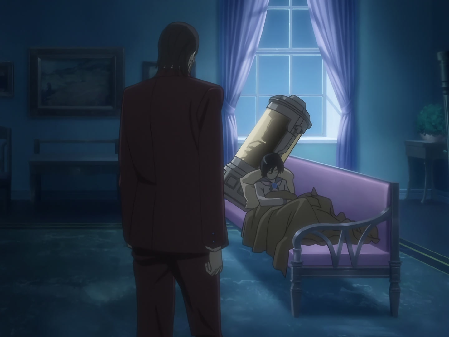 Blood+ Ep 40: Dreams That Chevaliers Dream @ 21:35