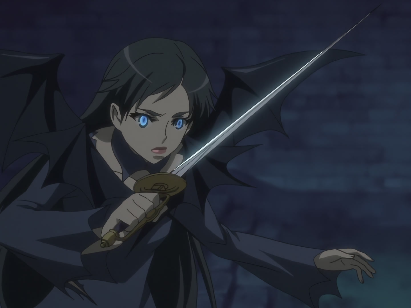 Blood+ Ep 49: Two Queens @ 14:35