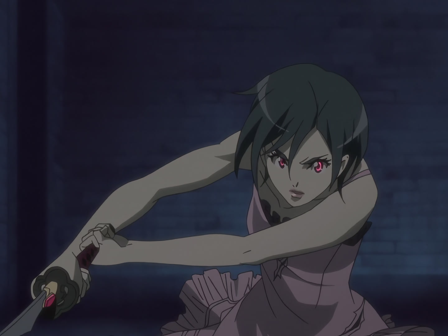 Blood+ Ep 49: Two Queens @ 14:59