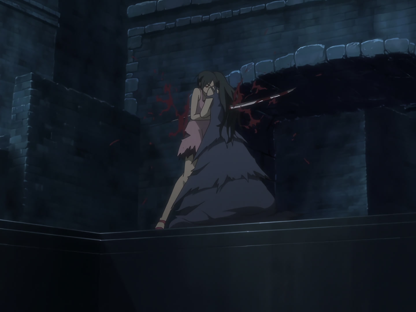 Blood+ Ep 49: Two Queens @ 15:51
