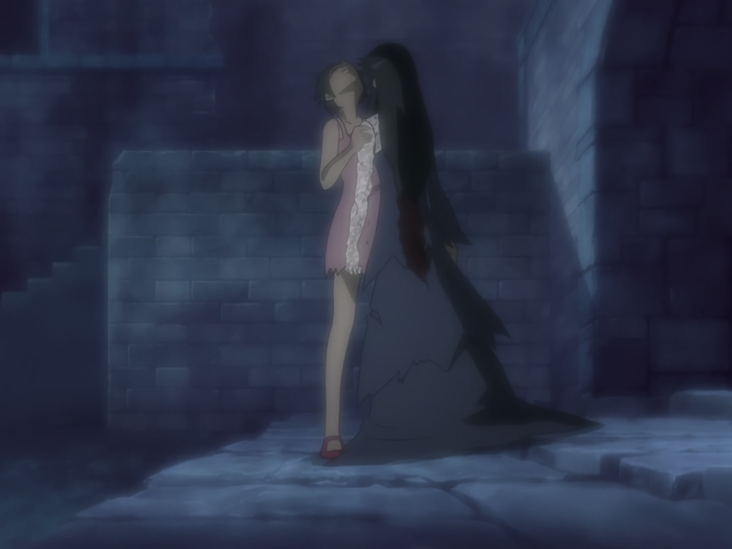 Blood+ Ep 49: Two Queens @ 16:43
