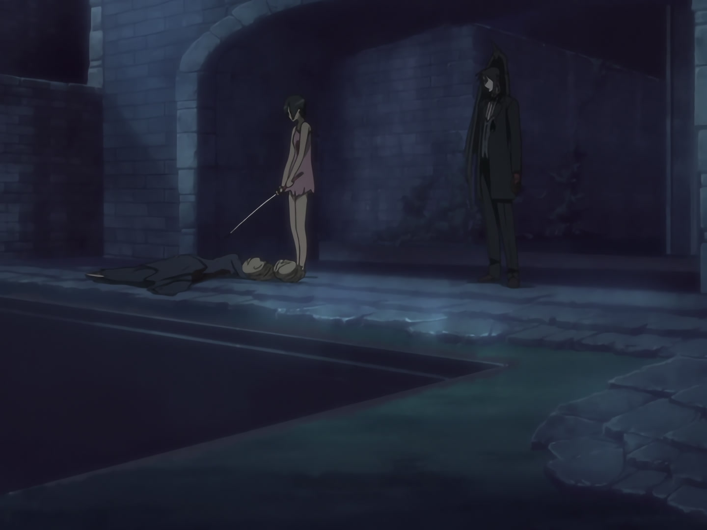 Blood+ Ep 49: Two Queens @ 21:09
