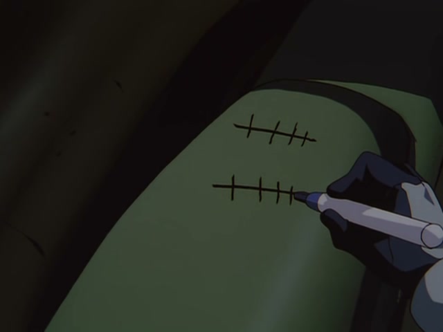 Blue Gender Ep 17: Eclosion @ 00:18:50