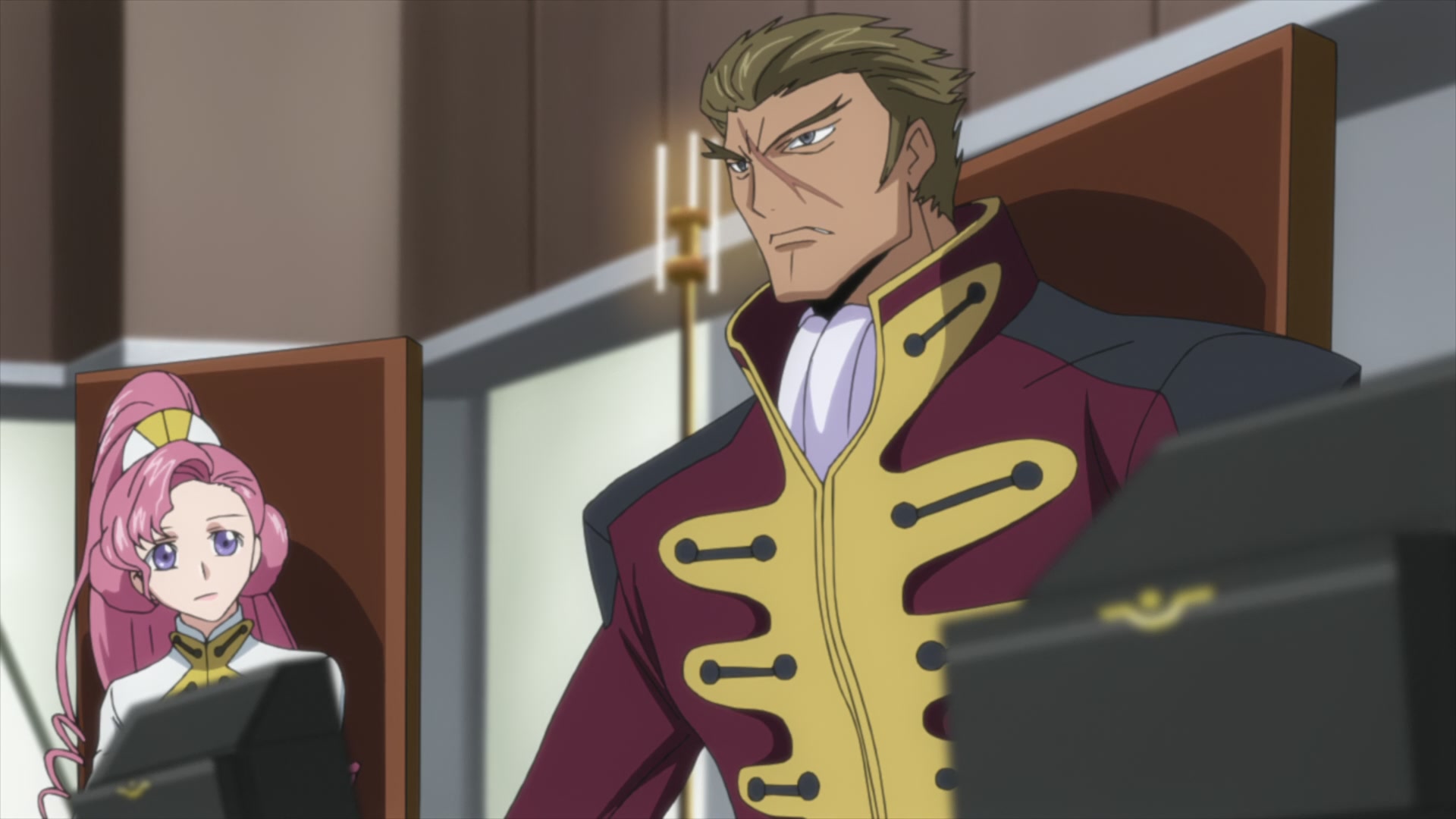 Code Geass Ep 12: The Messenger from Kyoto @ 00:03:25