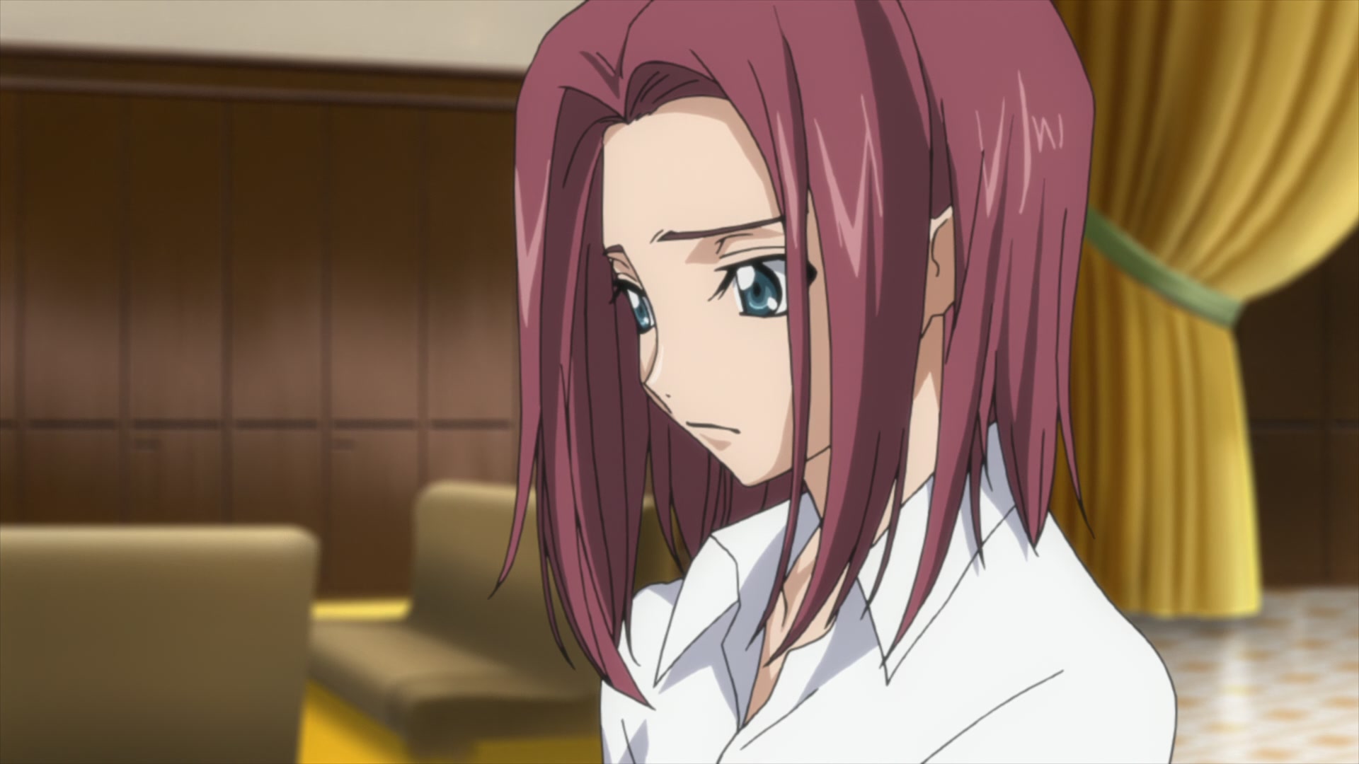 Code Geass Ep 13: Shirley at Gunpoint @ 00:08:53