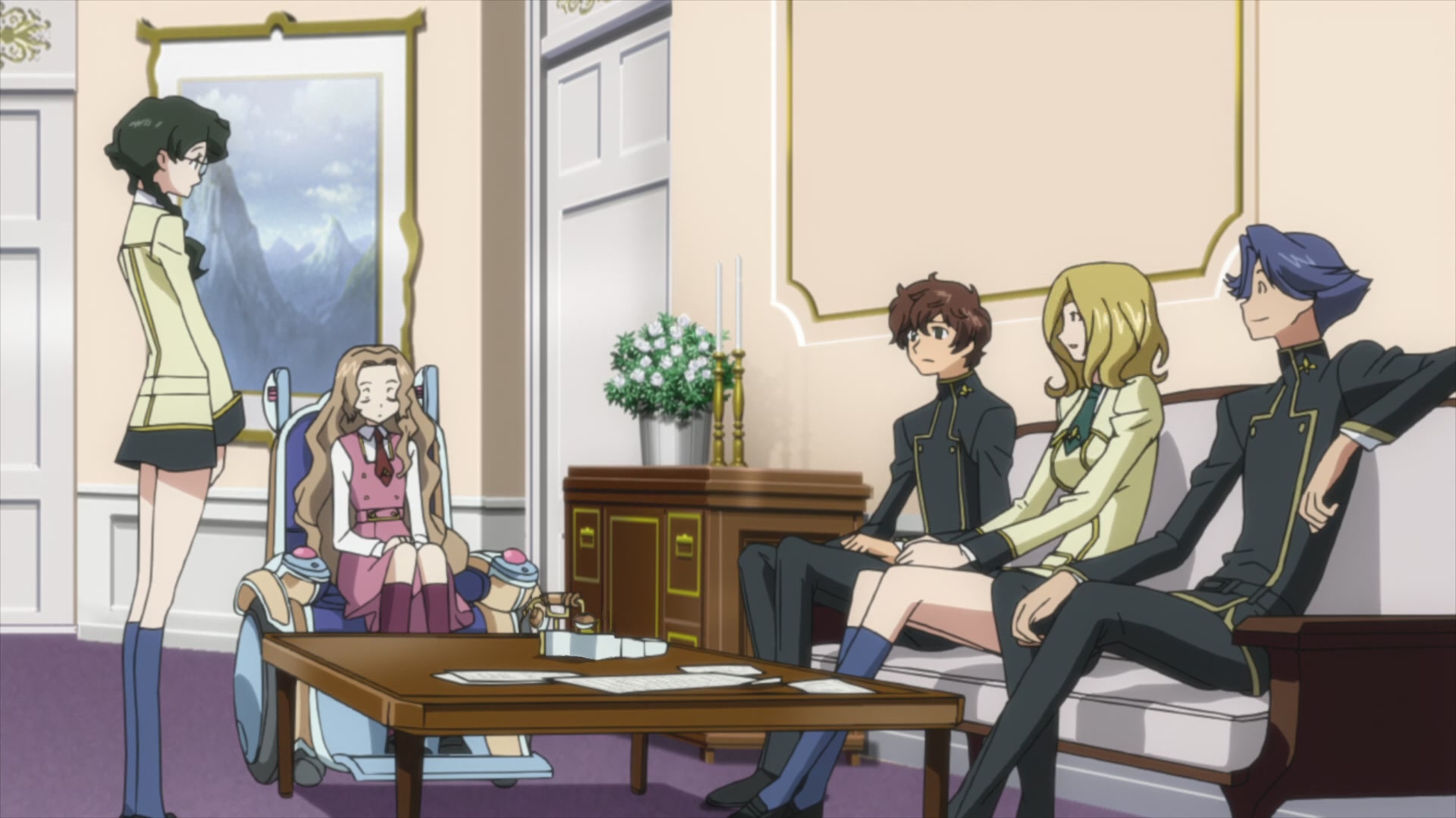 Code Geass Ep 14: Geass vs. Geass @ 00:04:03