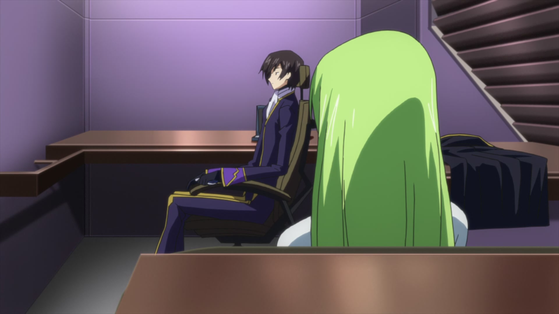 Code Geass Ep 14: Geass vs. Geass @ 00:05:31