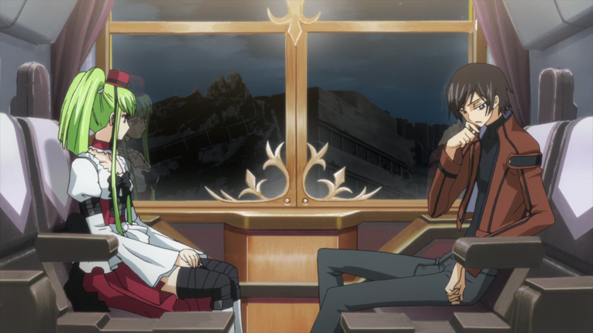 Code Geass Ep 15: Cheering Mao @ 00:02:53