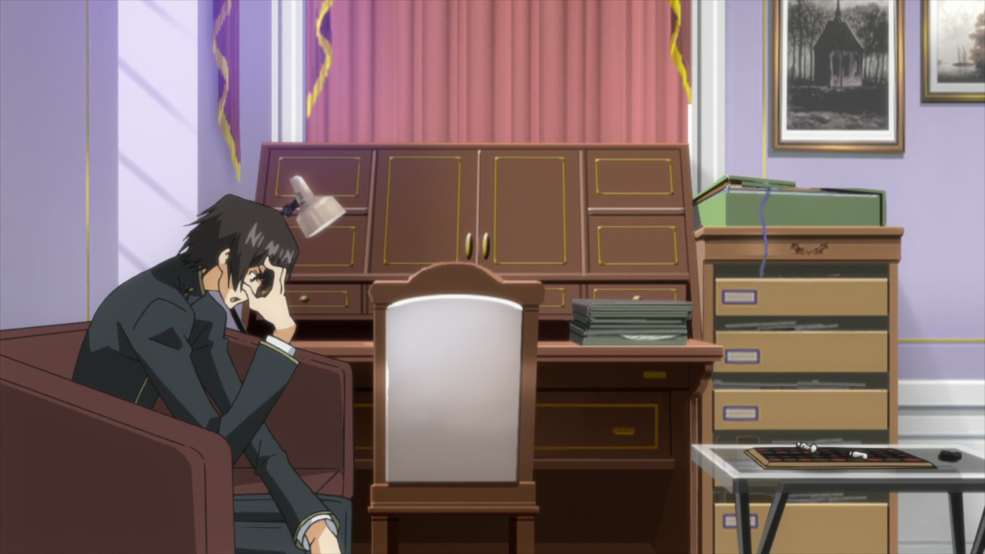 Code Geass Ep 15: Cheering Mao @ 00:06:34