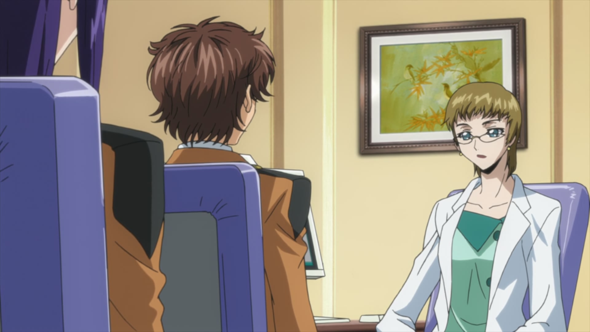 Code Geass Ep 15: Cheering Mao @ 00:13:00