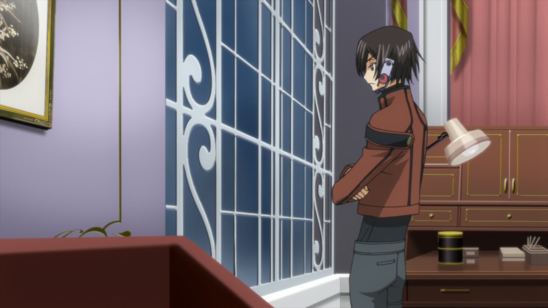 Code Geass Ep 15: Cheering Mao @ 00:13:50