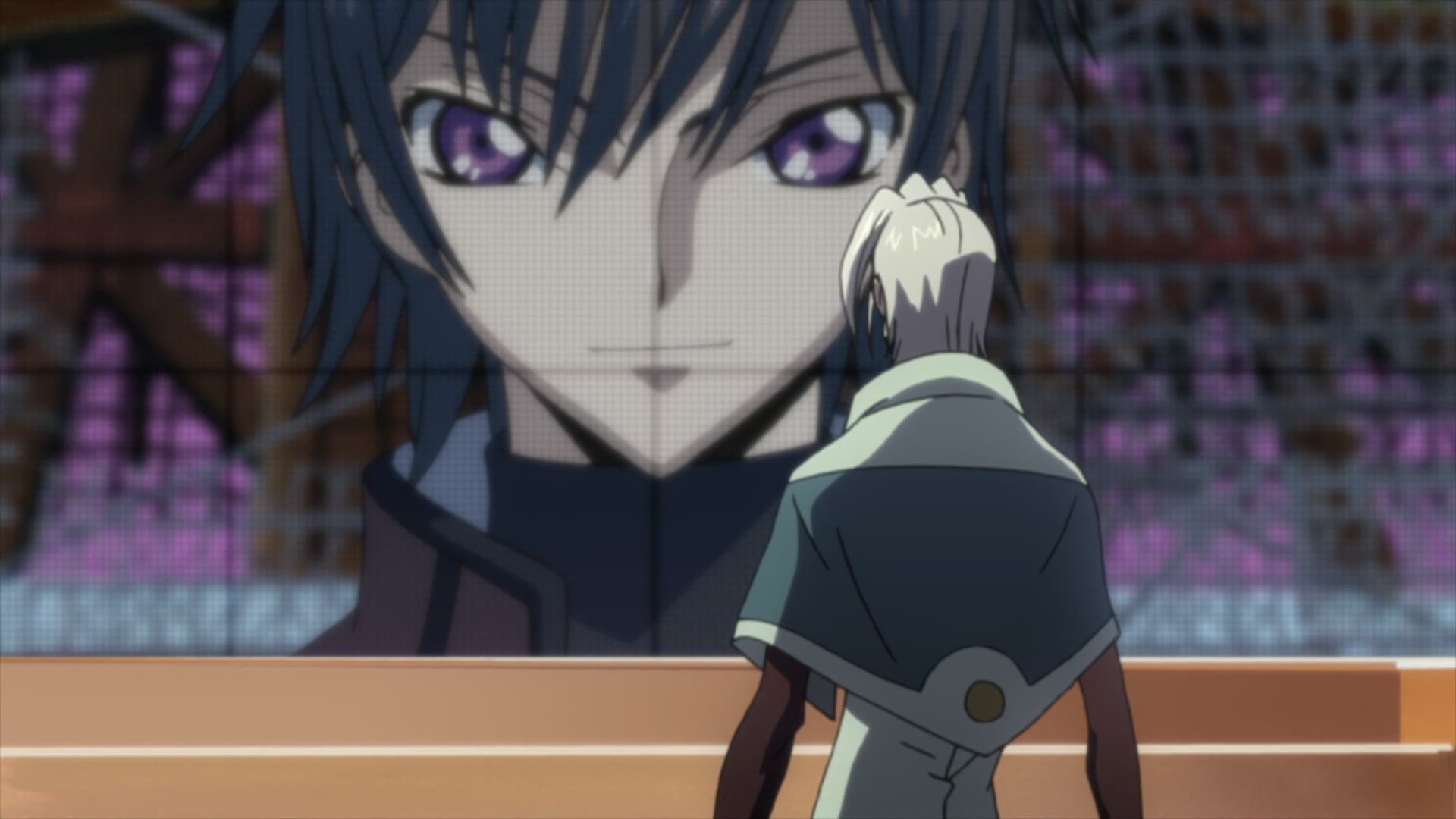 Code Geass Ep 15: Cheering Mao @ 00:17:38