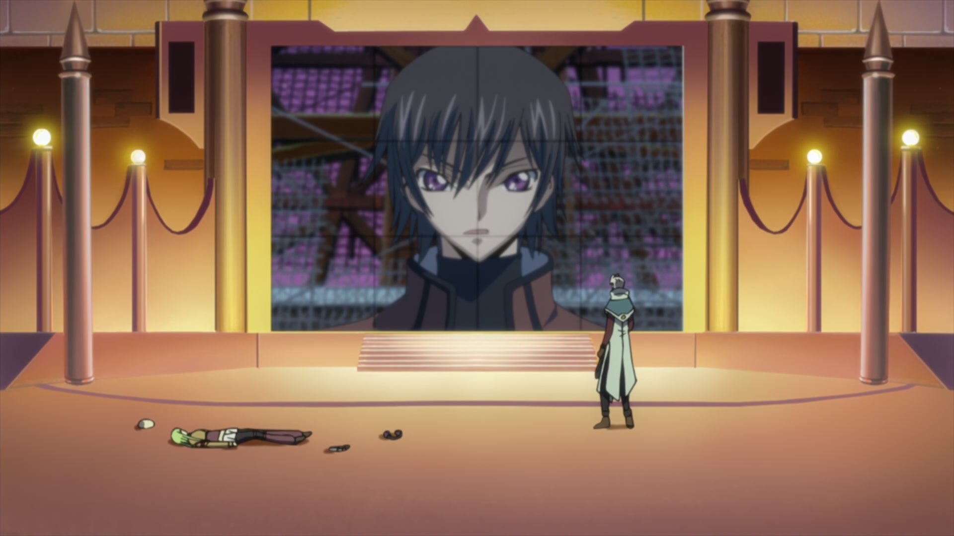Code Geass Ep 15: Cheering Mao @ 00:17:57