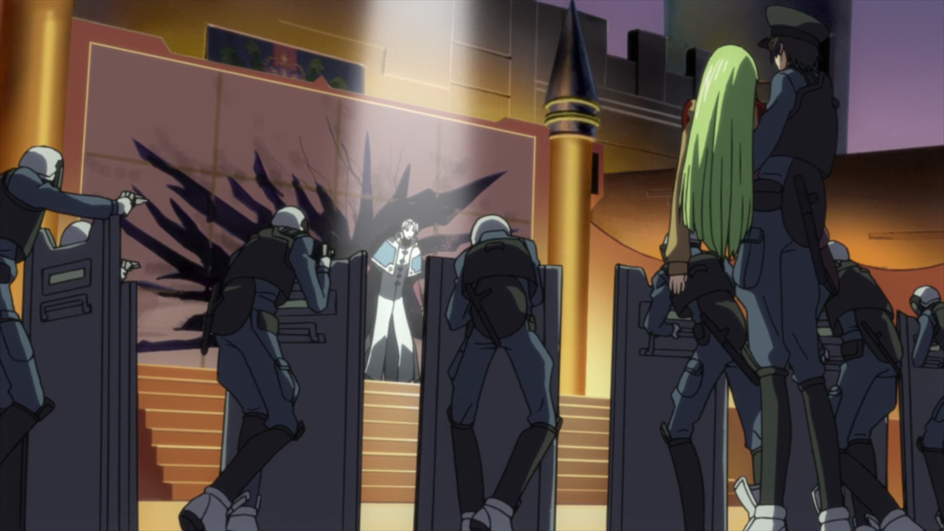Code Geass Ep 15: Cheering Mao @ 00:20:22