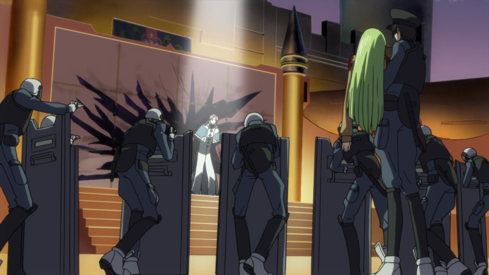 Code Geass Ep 15: Cheering Mao @ 00:20:28