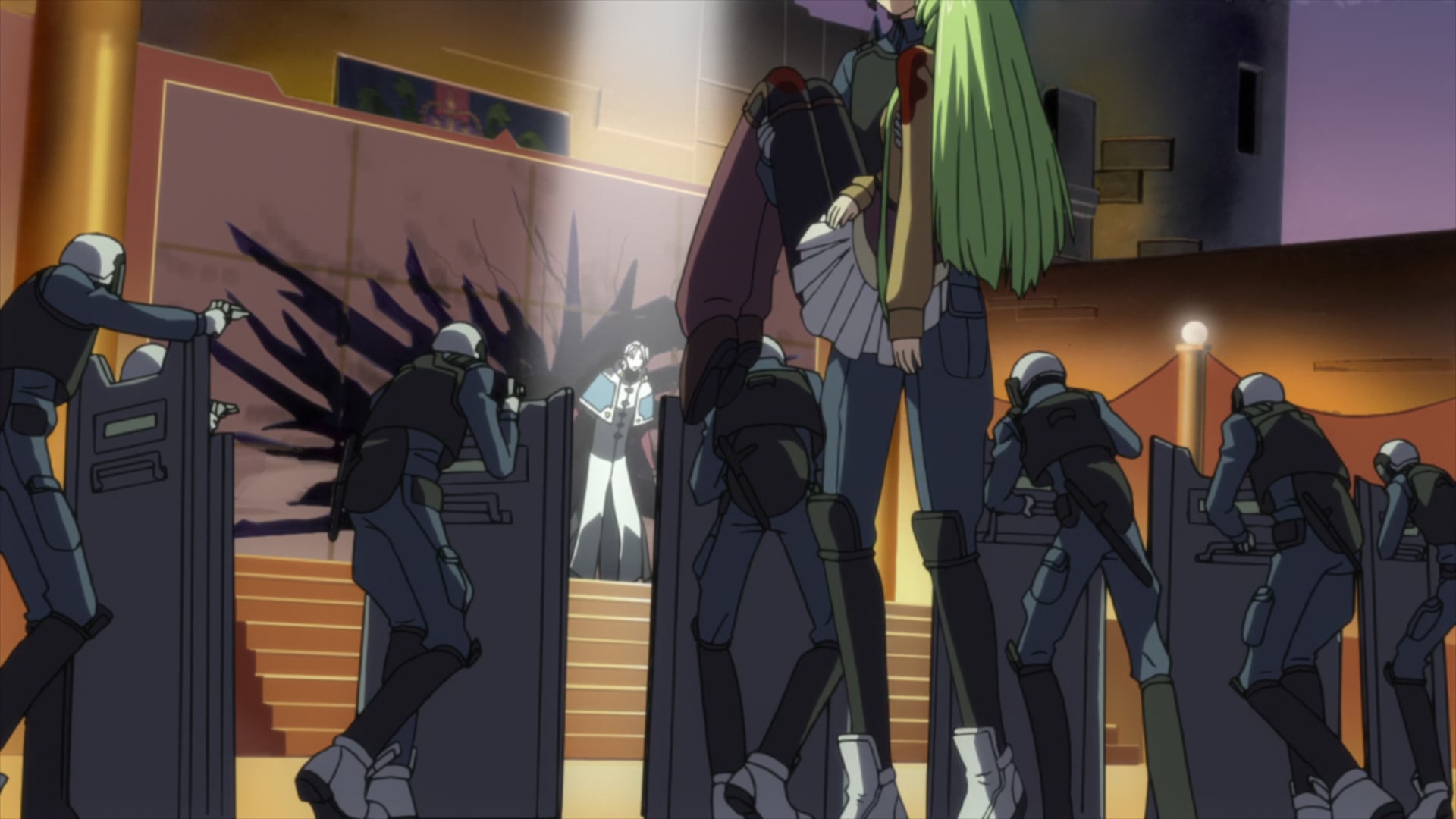 Code Geass Ep 15: Cheering Mao @ 00:20:35