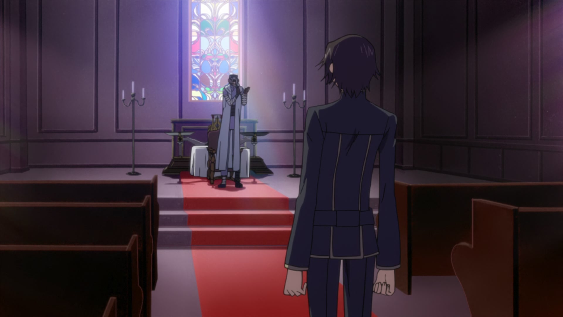 Code Geass Ep 16: Nunnally Held Hostage @ 00:14:54