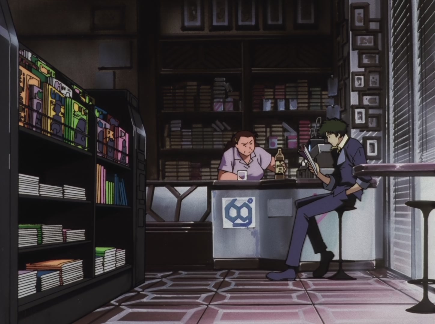 Cowboy Bebop — Ep 5: Ballad of Fallen Angels @ 09:10