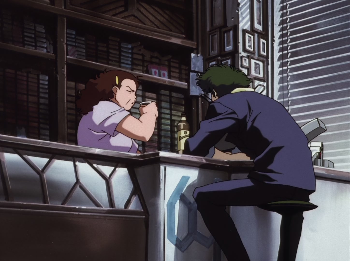 Cowboy Bebop — Ep 5: Ballad of Fallen Angels @ 11:29