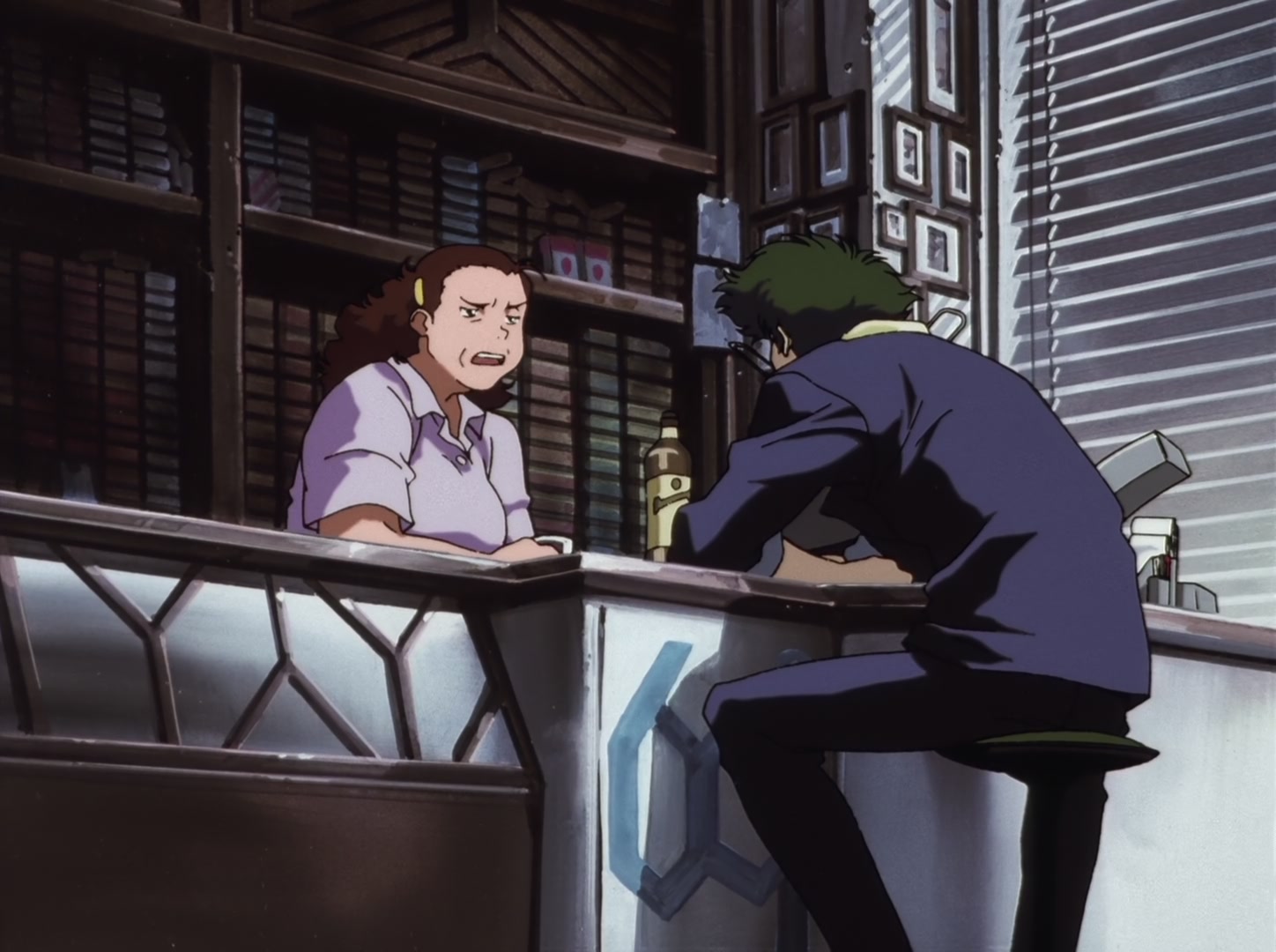 Cowboy Bebop — Ep 5: Ballad of Fallen Angels @ 11:37