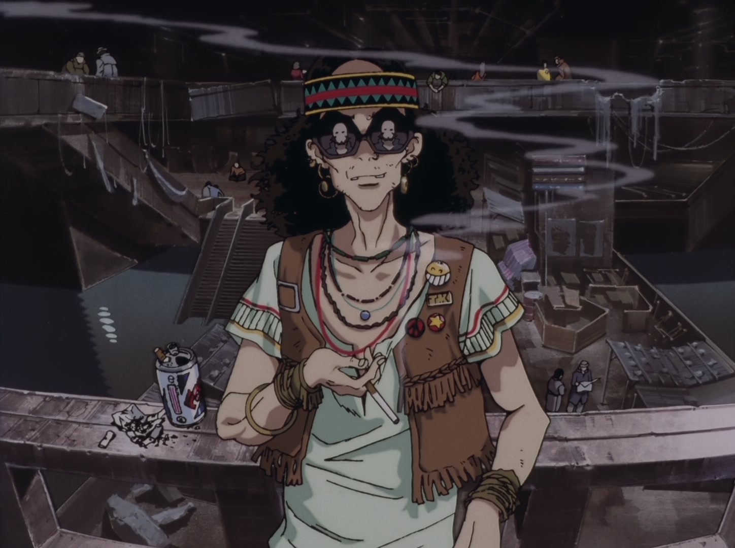 Cowboy Bebop Ep 9: Jamming with Edward @ 09:15