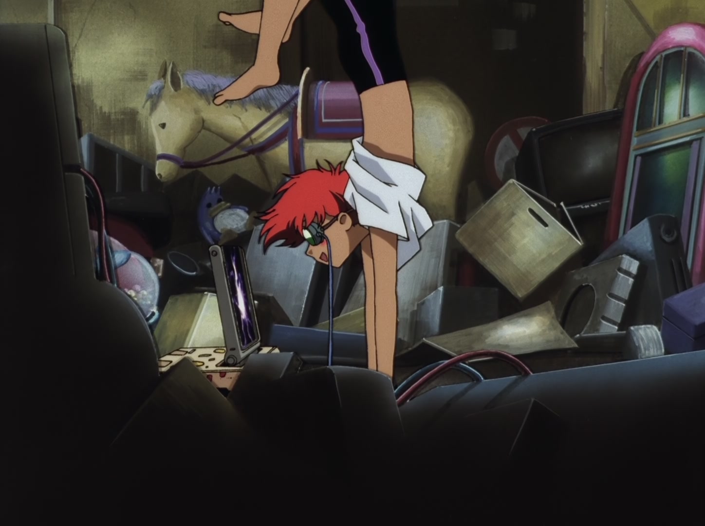 Cowboy Bebop Ep 9: Jamming with Edward @ 11:45