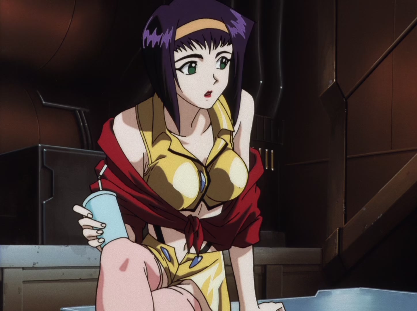 Cowboy Bebop Ep 9: Jamming with Edward @ 15:39