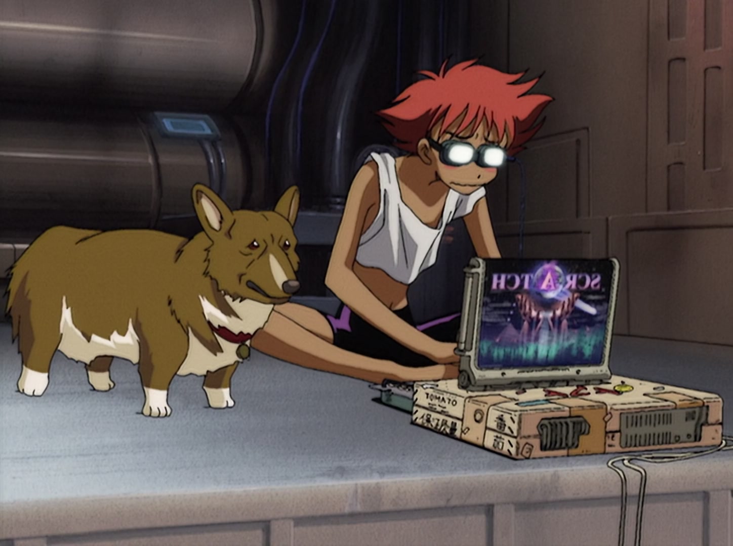 Cowboy Bebop Ep 23: Brain Scratch @ 14:28