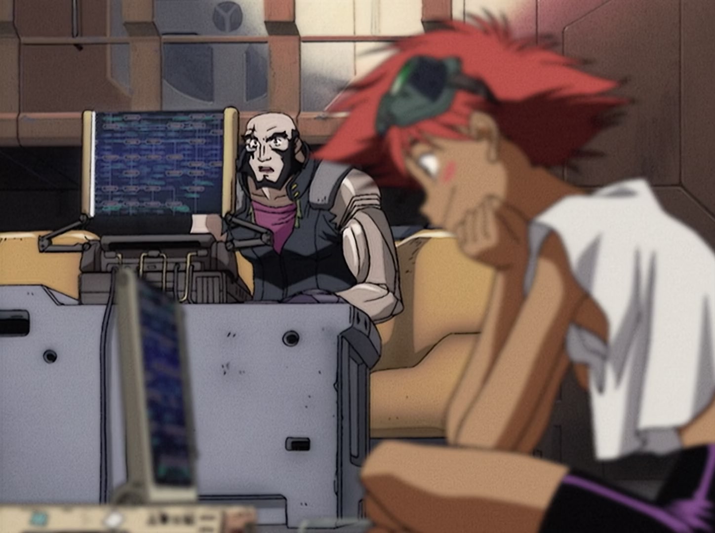 Cowboy Bebop Ep 23: Brain Scratch @ 15:30
