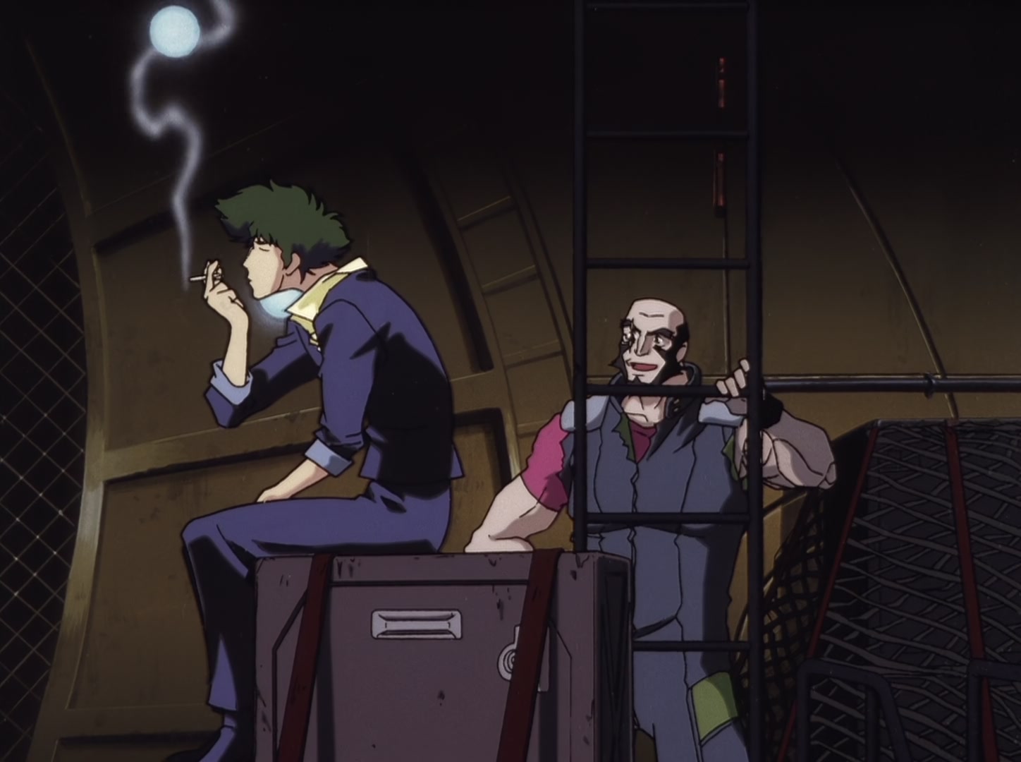 Cowboy Bebop Ep 24: Hard Luck Woman @ 14:50
