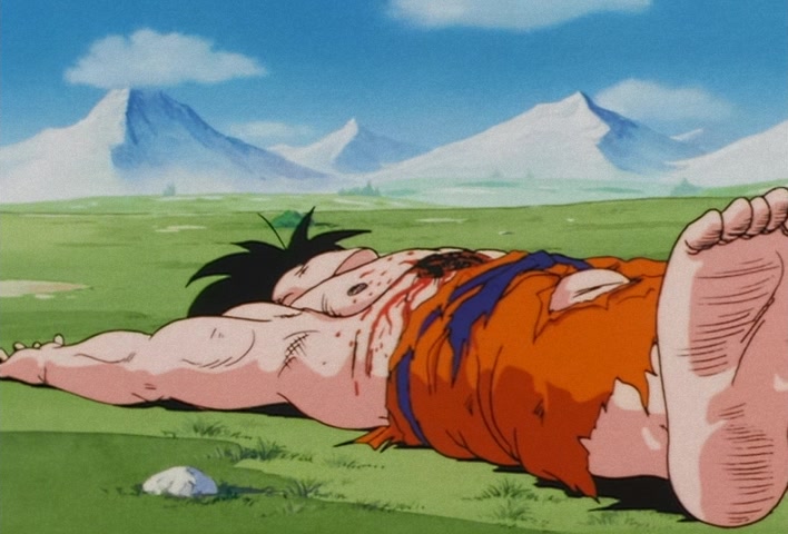 Dragon Ball Z — Ep 5: Goku Dies! There's Only One Chance Left @ 11:00