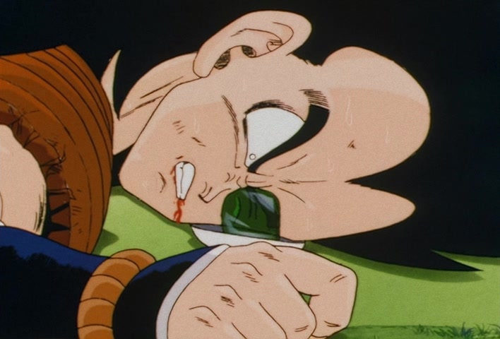 Dragon Ball Z — Ep 5: Goku Dies! There's Only One Chance Left @ 11:09